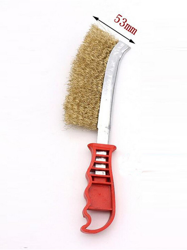 Parrilla de limpiador de la parrilla de barbacoa cepillo de alambre de acero de Herramientas de limpieza parrillas