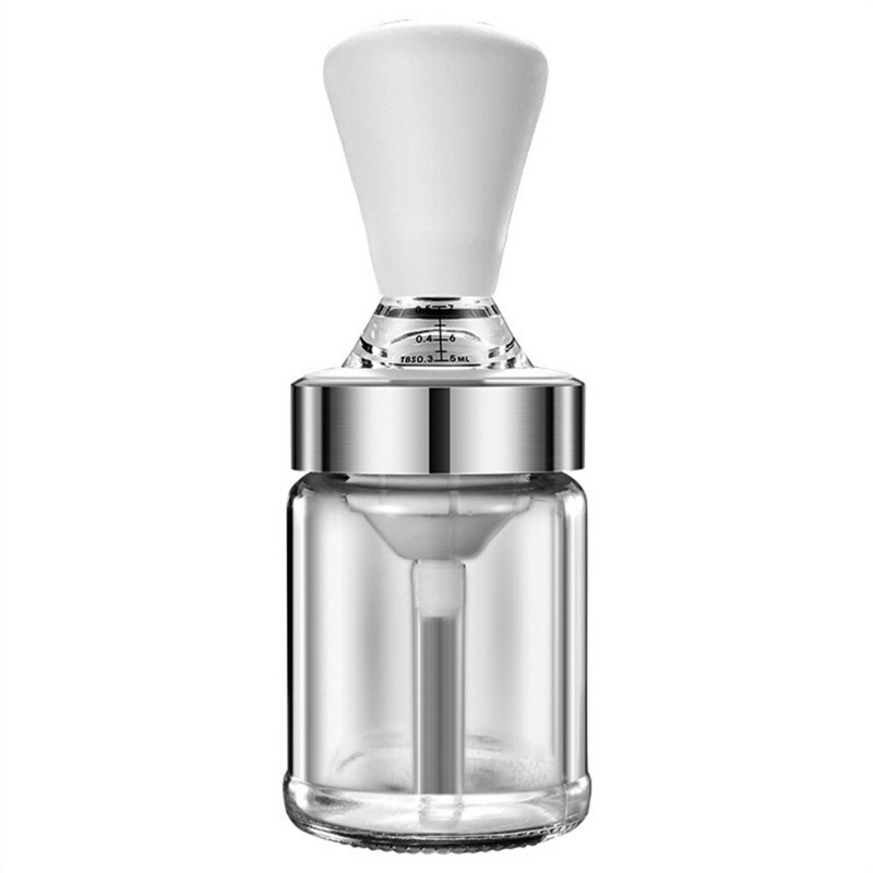 1 buc. Sticla de ulei de sticlă din silicon cu perie, grătar, perii de ulei, ulei lichid, patiserie, bucătărie, coacere, grătar, unelte de bucătărie pentru grătar