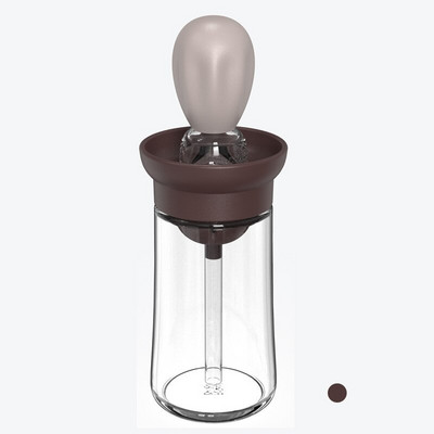 2022 olajszószos fűszeres palack olajadagoló szilikon ecsettel pulykasütéshez, grillezéshez, fűszerezéshez konyhai élelmiszeripari olajos kanna