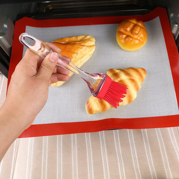 Нова силиконова четка за барбекю Масло за печене на торта Сладкарски крем Четка за готвене Топлоустойчиви четки за подправки Кухненски инструменти Аксесоари