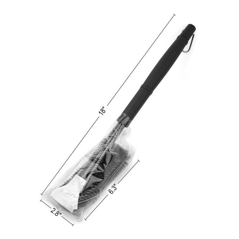 Perie de curățare grătar din sârmă Perie pentru grătar Perii de sârmă din oțel inoxidabil Perii de curățare cu mâner Accesorii pentru instrumente de gătit grătar