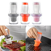 Konyhai Kiegészítő Szilikon Olajkefe Olajpalack Barbecue Grill Olajkefe Sütőtészta steak Folyékony olaj Ecsetek Sütés Grill eszköz