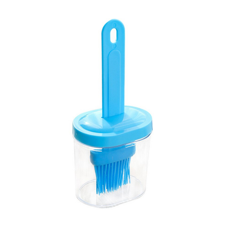 Perie de ulei de silicon Rezistent la temperatură Sticlă de ulei Coacerea clătite Grătar Gătit Grătar Accesorii pentru grătar Instrument Gadget de bucătărie