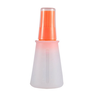 Perie portabilă pentru ulei pentru grătar, sticlă de ulei, perie pentru condimente, instrument de gătit pentru grătar din silicon, pentru coacere, clătite, accesorii pentru bucătărie de camping