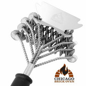 Set de curățare perie pentru grătar 5 în 1 fără peri Accesorii pentru grătar Instrument Perie și racletă pentru grătar Accesorii pentru grătar