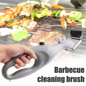 Grill Cleaning Brush Barbecue Tool Steel Bbq Grill Brush For Charcoal Clean Portable Best Cleaner Barbecue Accessories L9l8