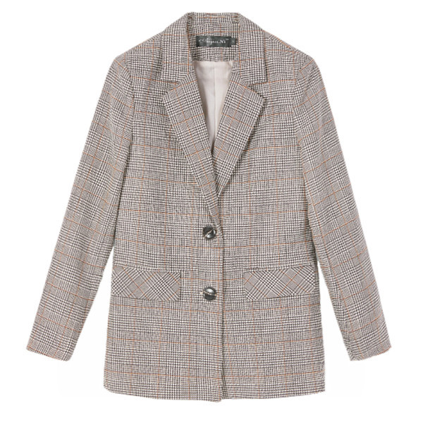 Geaca eleganta de dama in carouri