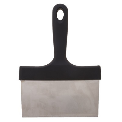 Racletă pentru alimente din oțel inoxidabil Kit de curățare grătar grătar Combinat abraziv anti grăsime Instrument de curățare a grătarului