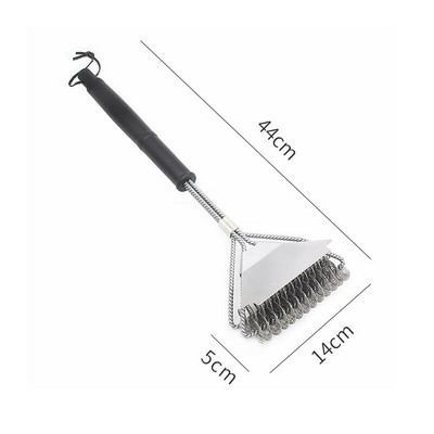 Perie de sârmă pentru cuptor cu racletă Perie de curățare profesională Accesorii pentru bucătărie Instrumente pentru grătar Curăță eficient grătarul