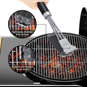 Grilltisztító kefe Grill szerszám Grillkefe Rozsdamentes acél kefék Cleanin Grill tartozékok Tisztító Grill Konyhai eszközök