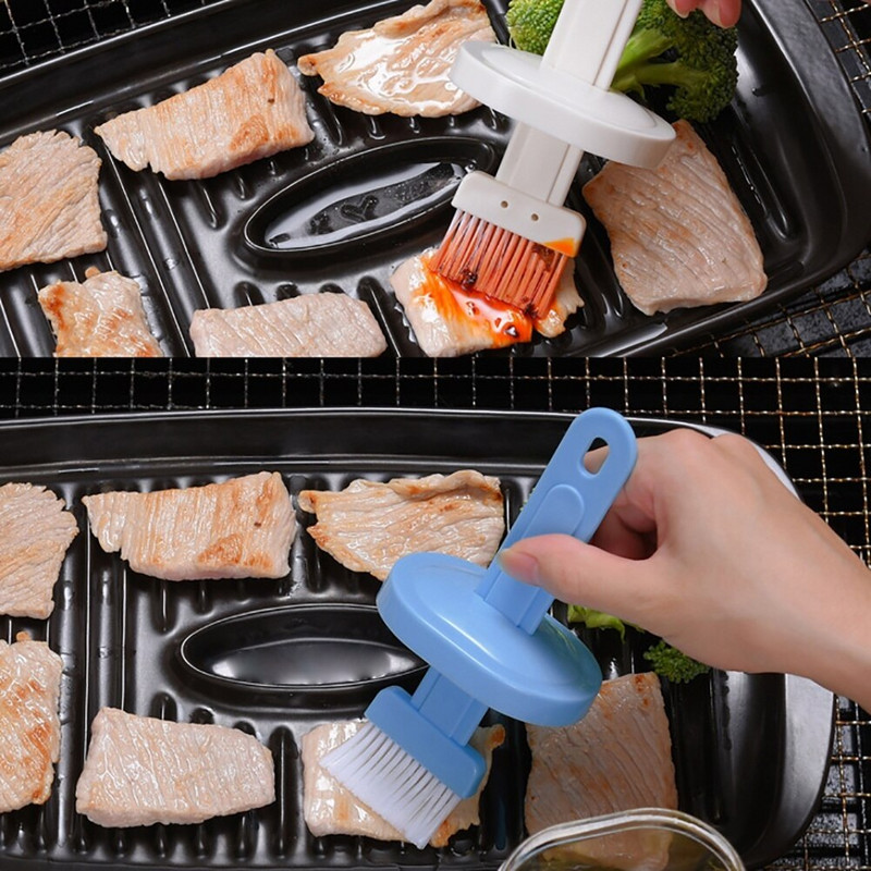 Silikoninis kepsninės šepetėlis kepsninės valymo šepetėlis.