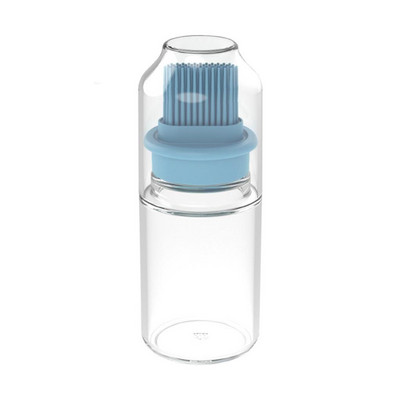 Kepsninės aliejaus šepetėlio aliejaus dozatorius su šepetėliu, atspariu aukštai temperatūrai silikono prieskonių buteliuko šepetys virtuvės kepimo įtaisai