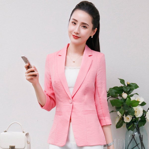 Ženska ležerna jakna s džepom