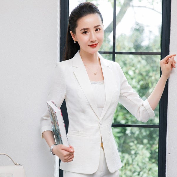 Ženska ležerna jakna s džepom