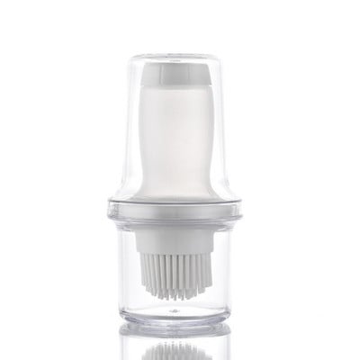 Dozator de ulei Flacon Perie pentru ungerea bucătăriei Detașabil Lavabil Reutilizabil Gratar portabil Vase de gătit Vase de copt Portocaliu