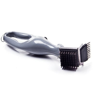 Grătar portabil din oțel inoxidabil Perie de curățare pentru grătar Dispozitiv de curățare a grătarului în aer liber cu alimentare cu gaz pentru bucătărie Accesorii cu abur Instrument de gătit