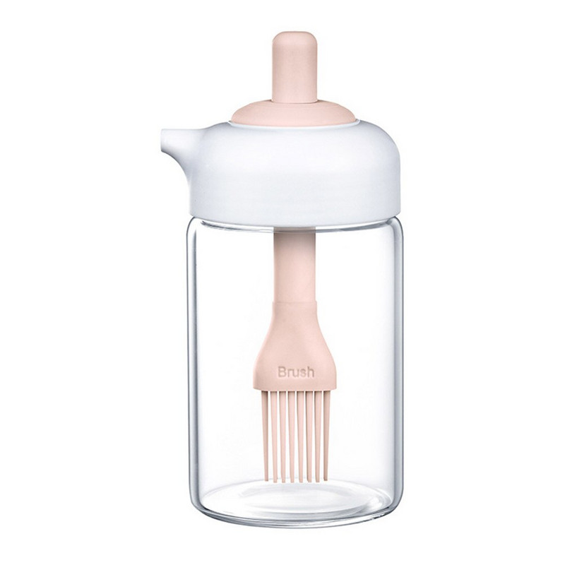 Sticlă dozator de ulei pentru bucătărie Ulei din sticlă gătit patiserie grătar camping perii pentru grătar ustensile de bucătărie de uz casnic