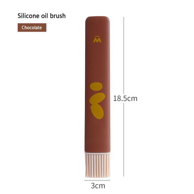 Кухненски инструменти за барбекю четка за масло четка за печене при висока температура ядлив силикон за готвене лесен за почистване преносимо барбекю течни сладкиши