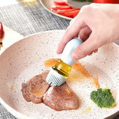 Konyhai szilikon olajos palack péksütemény steak olaj ecsetek sütés grill grill olajkefe adagoló konyhai sütés BBQ tartozékok