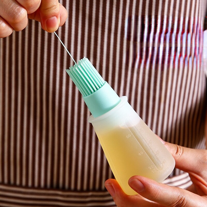 Perie pentru sticlă din silicon rezistentă la temperaturi ridicate Perie pentru grătar Perie pentru ulei Perie pentru ulei de copt de uz casnic Perie pentru clătite Instrument pentru ulei