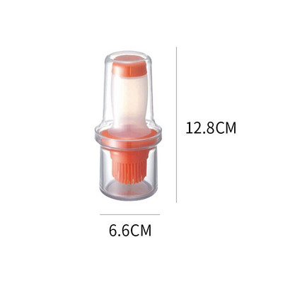 Perie de grătar nouă Perie de ulei Sticlă de silicon La temperatură înaltă Coacerea de uz casnic Gătit Clatite Perie de ulei Instrument mic de bucătărie