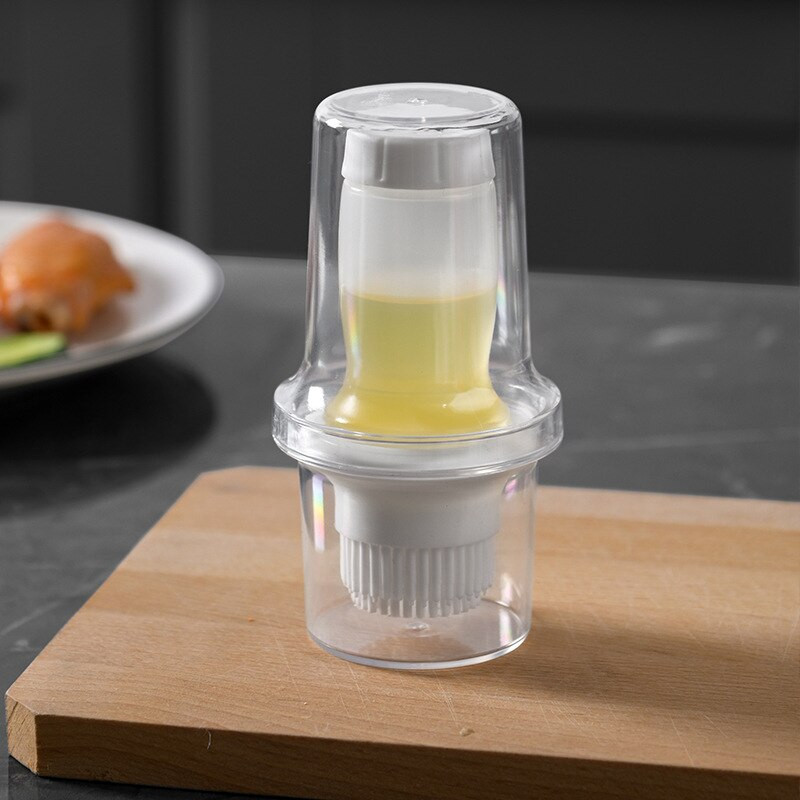 Perie de grătar nouă Perie de ulei Sticlă de silicon La temperatură înaltă Coacerea de uz casnic Gătit Clatite Perie de ulei Instrument mic de bucătărie