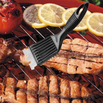 BBQ Brush Barbecue Grill Cleaner Brush Metal Scraper Steel Wire Πλαστική λαβή συρμάτινη βούρτσα Cooking Cleaning BBQ Tool accesorio