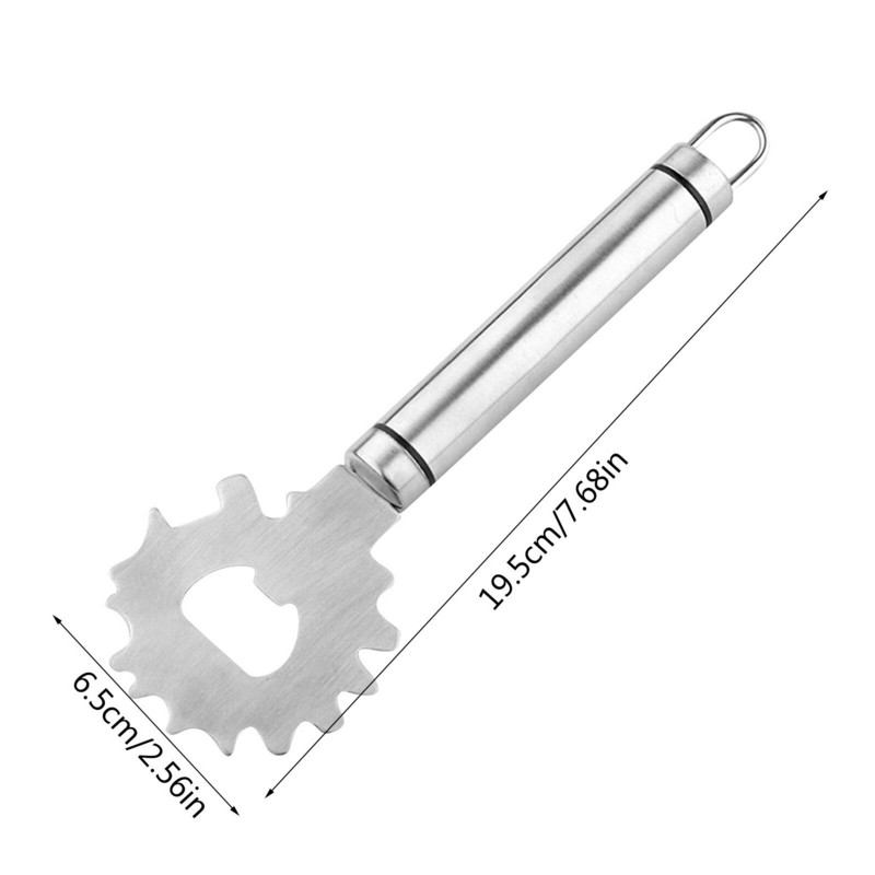 Instrument de răzuit pentru grătar din oțel inoxidabil Instrument de curățare sigur pentru grătar cu deschizător de sticle Dispozitiv de curățare durabil pentru grătar pentru grătar Camping Gri