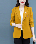 Geaca eleganta de dama cu maneci lungi in mai multe culori