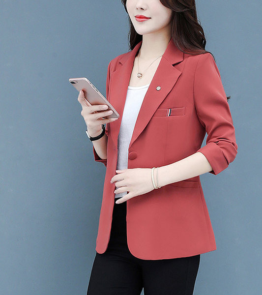 Geaca eleganta de dama cu maneci lungi in mai multe culori