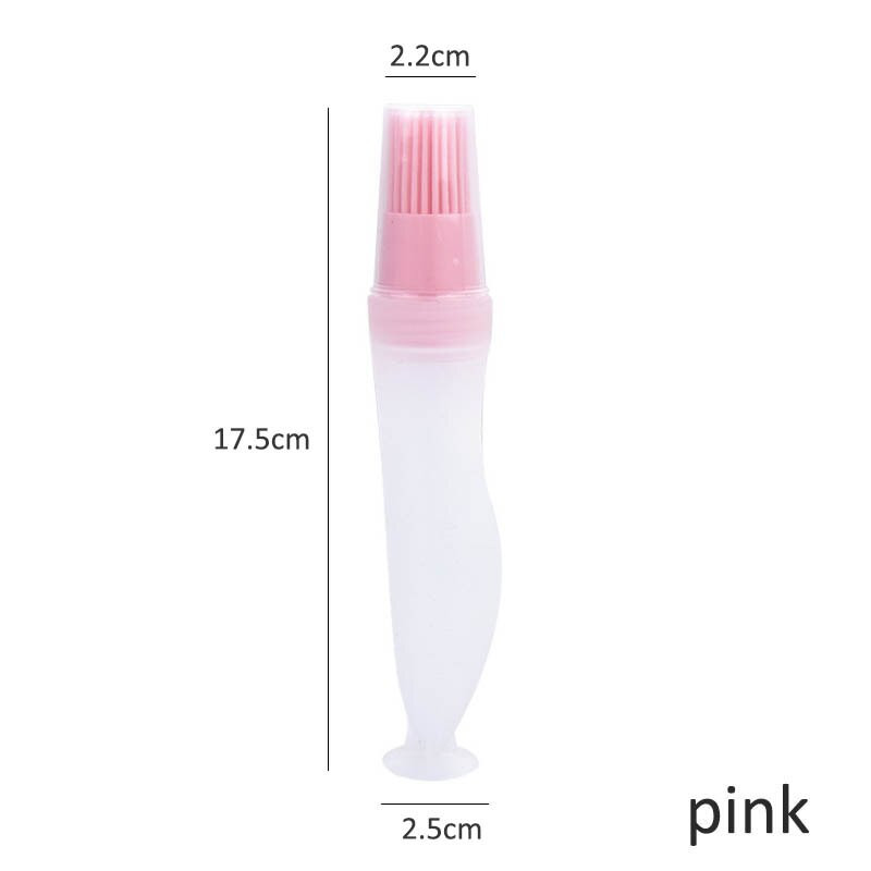 Unelte pentru grătar Accesorii de bucătărie din silicon, portabile, rezistente la temperatură, perii pentru ungere pentru grătar, perie pentru sticle de ulei, accesorii pentru coacere