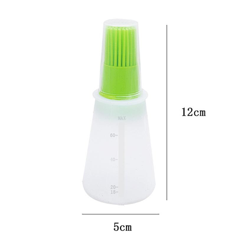 Unelte pentru grătar Accesorii de bucătărie din silicon, portabile, rezistente la temperatură, perii pentru ungere pentru grătar, perie pentru sticle de ulei, accesorii pentru coacere