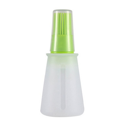 Silikonska boca za ulje s četkom Roštilj za pečenje Roštilj Četka za ulje Dozator tekućine Pecivo Odrezak Kuhinjski pribor za pečenje roštilja