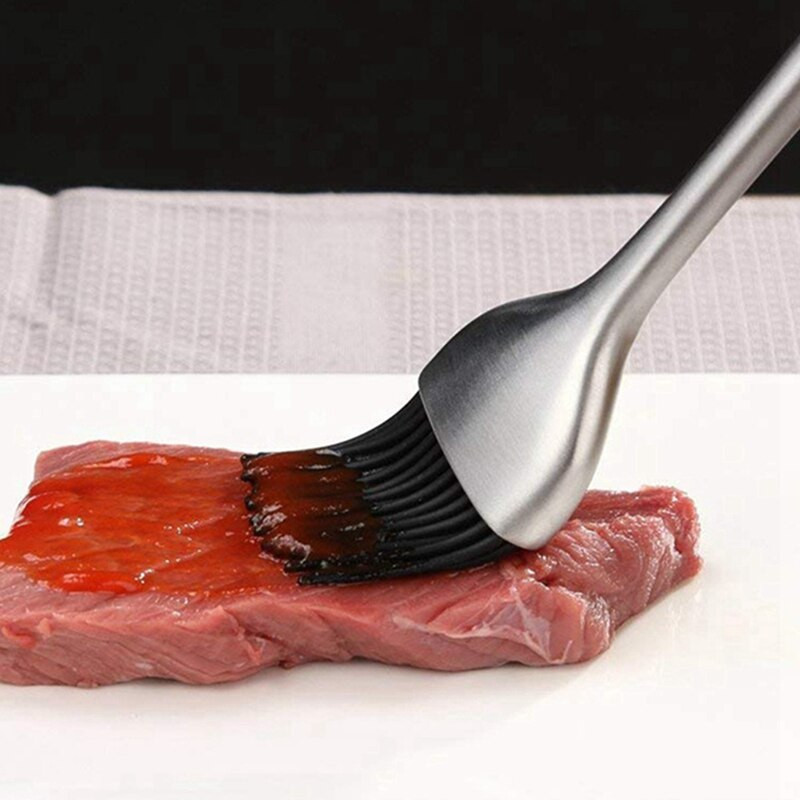 Szilikon sütőedények Kenyérkefék tésztaolaj Grill kefe Grill Hőálló Grill kefe konyhai edény