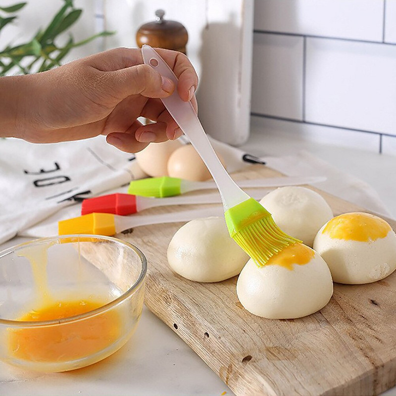 NOU Sticlă portabilă de ulei Perie de grătar din silicon Bucătărie bbq Instrument de gătit Coacerea clătite Grătar Accesorii de camping Gadget-uri