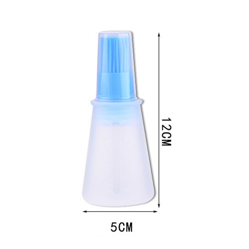 NOU Sticlă portabilă de ulei Perie de grătar din silicon Bucătărie bbq Instrument de gătit Coacerea clătite Grătar Accesorii de camping Gadget-uri