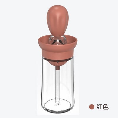 Virtuvės silikono aliejaus buteliukas aliejaus šepetėlis Kepimo kepsninė Grilis aliejaus šepečio dozatorius Tešlos kepsnių aliejaus šepečiai Virtuvės kepimo BBQ įrankis