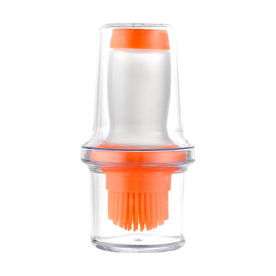 Hordozható szilíciumolajos palackkefe főzéshez, grillezéshez, grillezéshez.