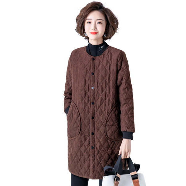 Γυναικείο casual μπουφάν με στάμπα, κουμπιά και τσέπη