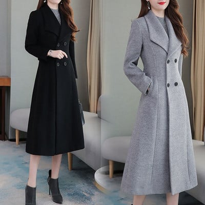 Čist ženski kaput u dvije boje