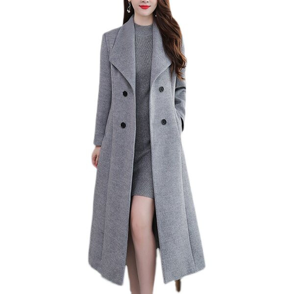 Čist ženski kaput u dvije boje