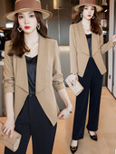 Moteriškas švarkas trijų spalvų modelis