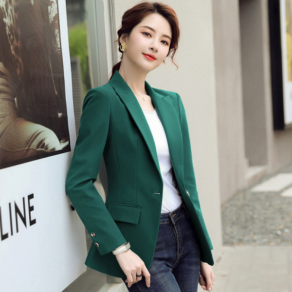 Naiste elegantne nööpidega jakk