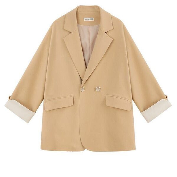 Ženski karirani sako - dugih rukava