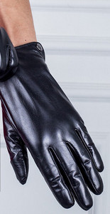 Mănuși casual de iarnă din piele pentru bărbați