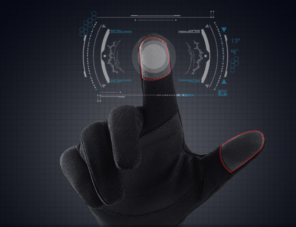 Mănuși de iarnă pentru bărbați cu inscripție mai multe culori