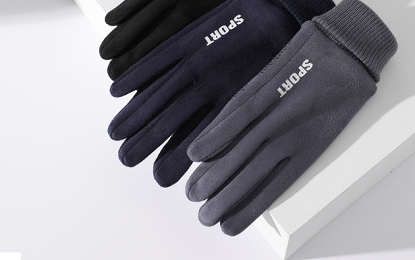Muške zimske rukavice pogodne za biciklizam i ribolov