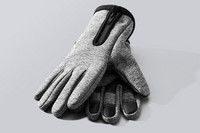 Ανδρικά χειμωνιάτικα γάντια με φερμουάρ