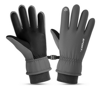 Χειμερινά γάντια με αγκράφα