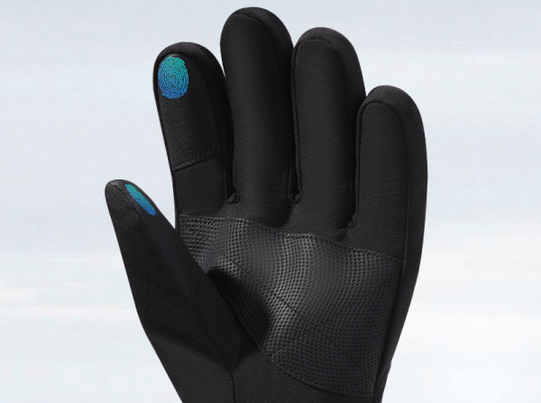 Χειμερινά γάντια με αγκράφα